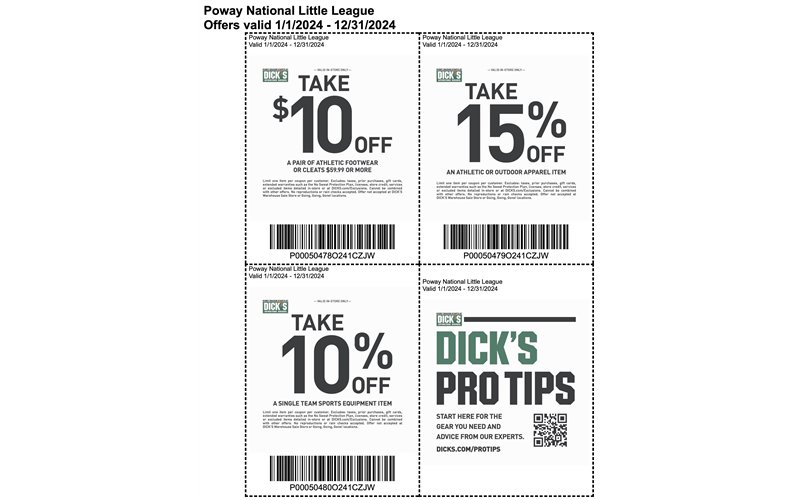 Dicks Sporting Goods Coupon 